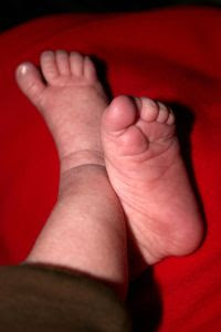 Shoeless Baby
