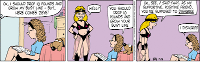 The Comics Section: Luann: Well?