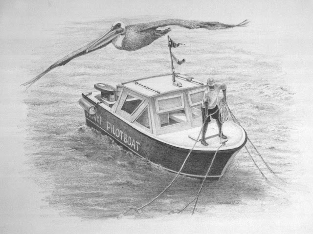Pelican Overseeing Ocho Rios Harbor