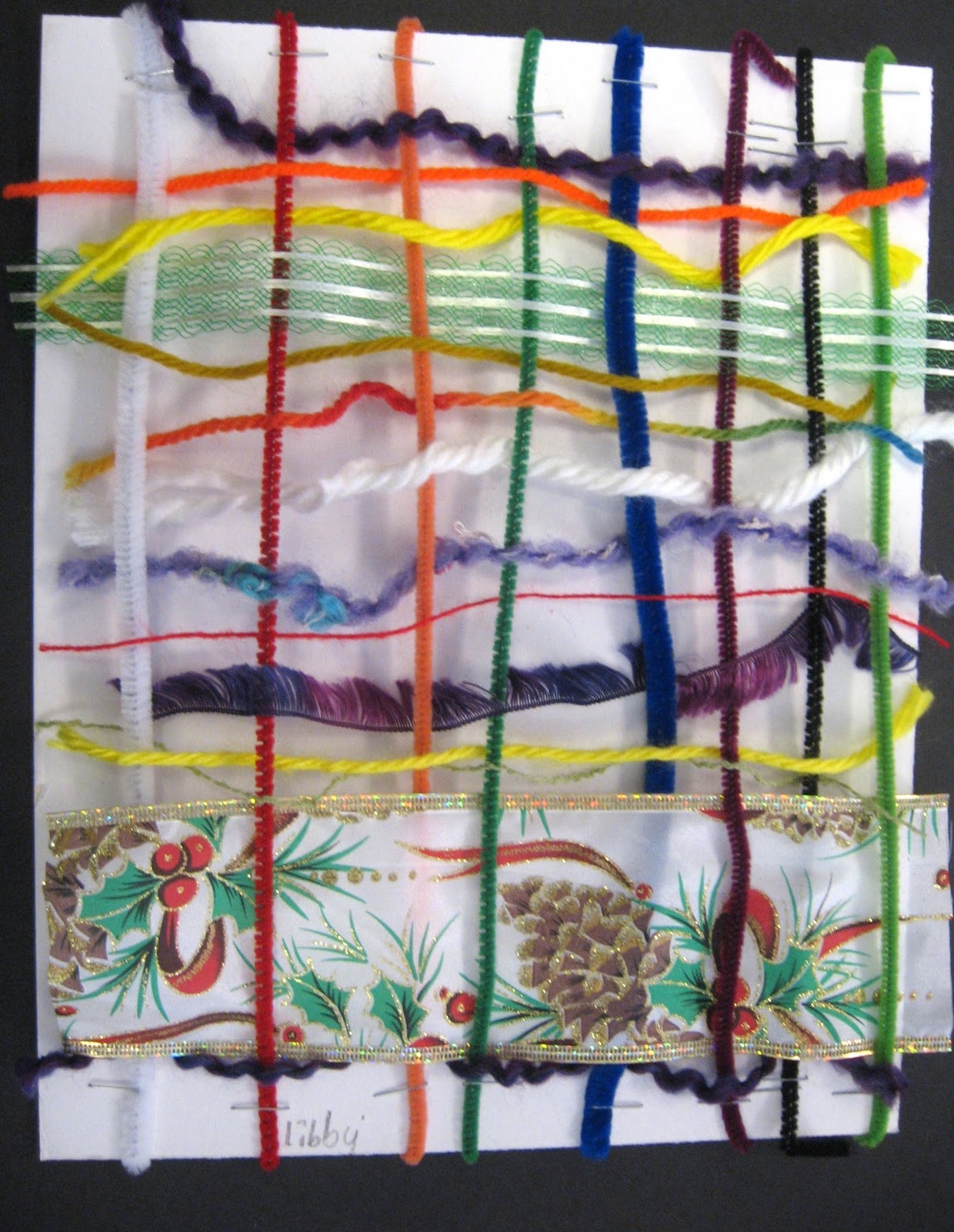 Art is Basic Art Teacher Blog Pipe Cleaner Weaving