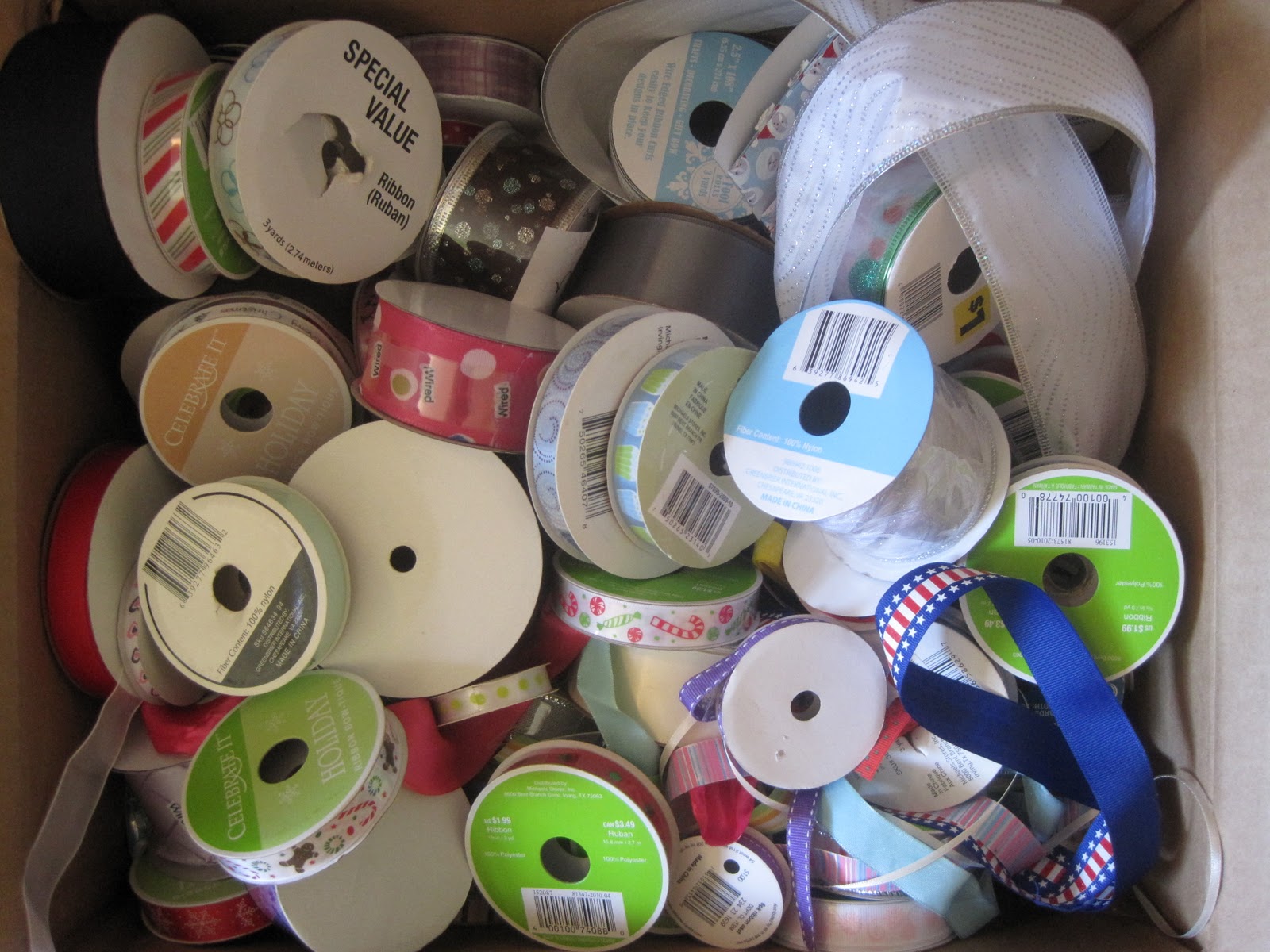 Crafts and Crap Ribbon Rack