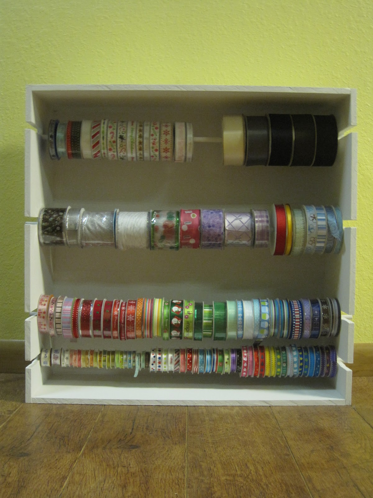 Crafts and Crap Ribbon Rack