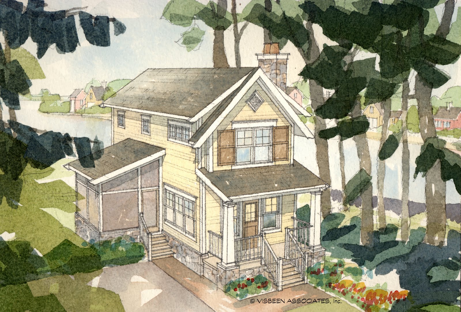 Visbeen Architects The Cottage Lakefront Living Show