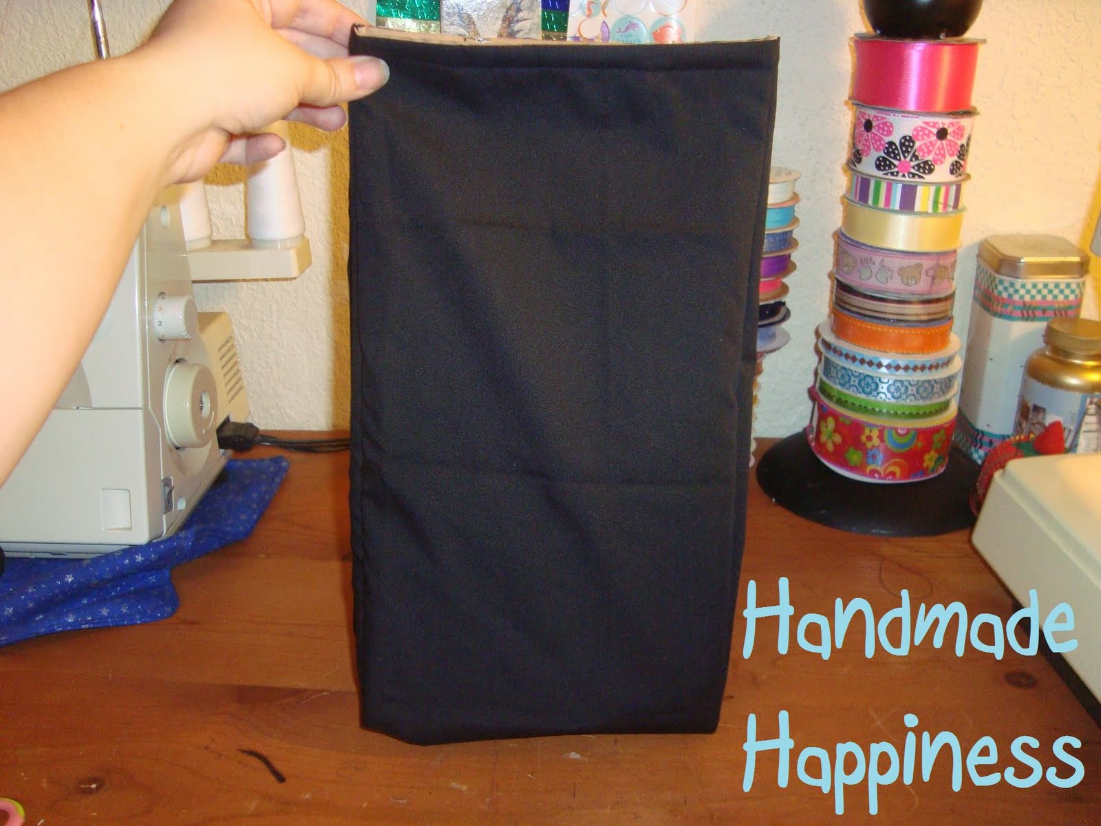 Handmade Happiness My first tutorial A reusable lunch bag