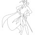 Zorro para Colorir - Desenhos de Super Herois para pintar