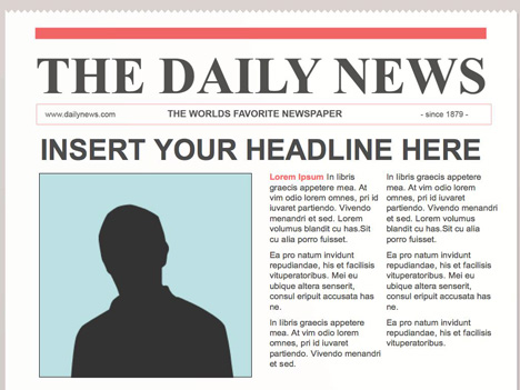 template of newspaper article newspaper article template template of newspaper article newspaper article template