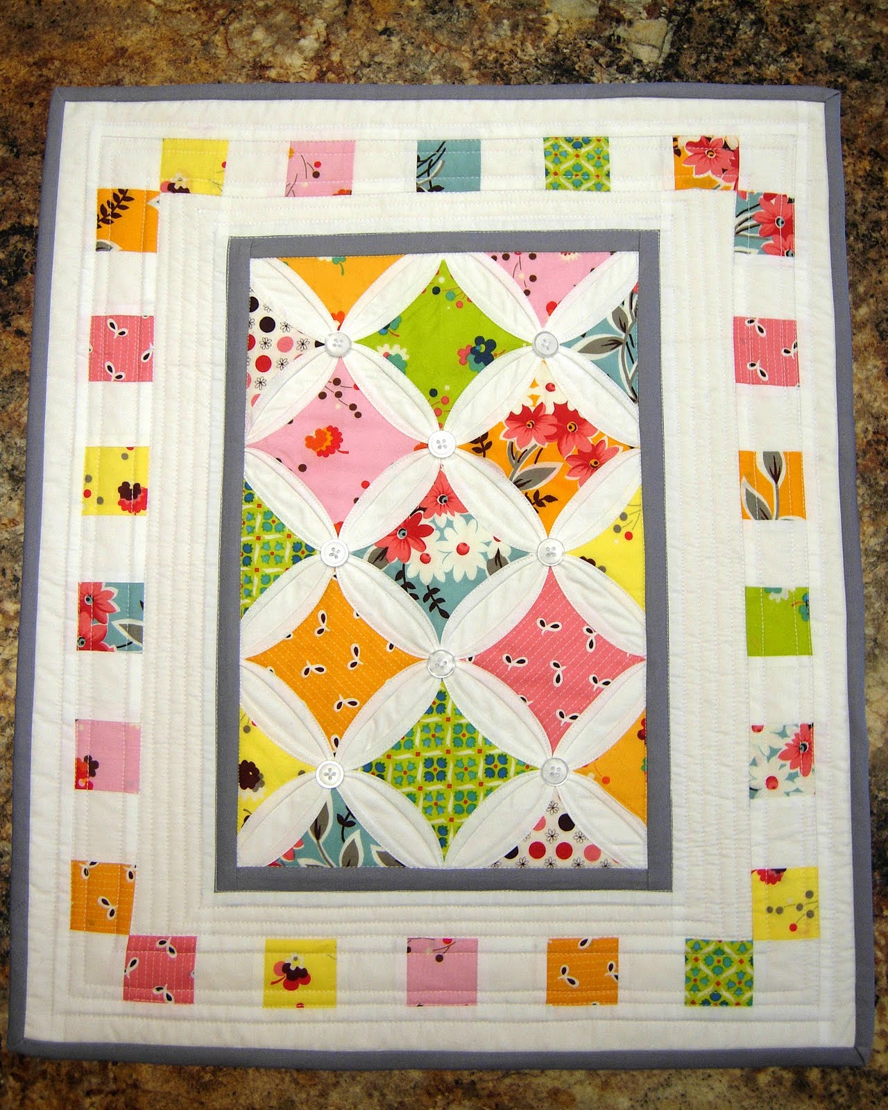 Quilting Barbie Nothing like a deadline to make me finish a quilt!