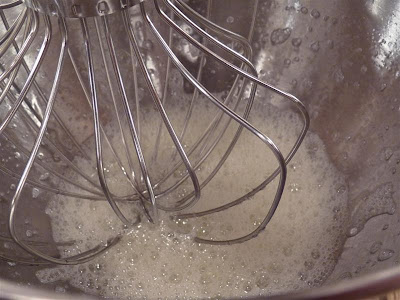 add cream of tartar when whites are foamy ButterYum