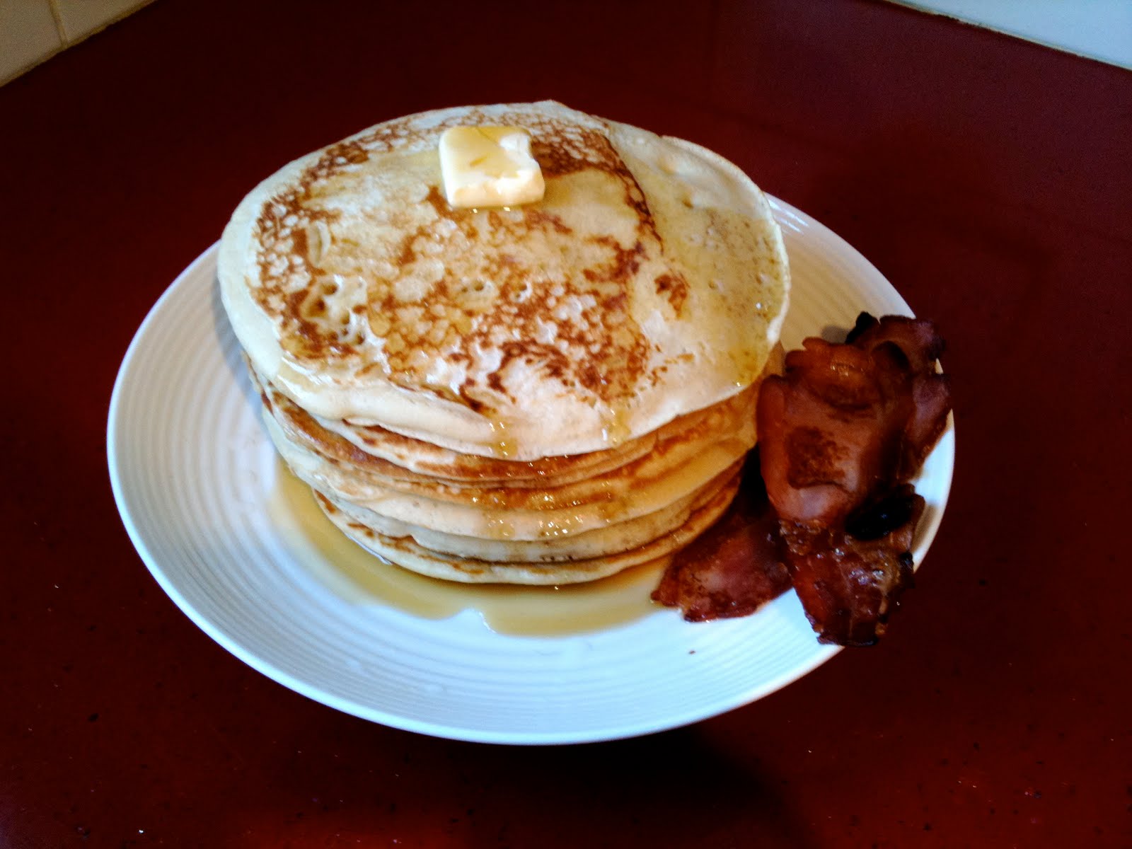 American Pancakes Bacon
