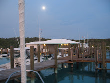 Moon over Compass Cay