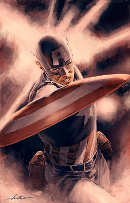 Impresionantes: Dibujos del Capitán América por Mitch Breitweiser Impresionantes: Dibujos del Capitán América por Mitch Breitweiser