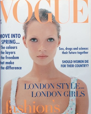 Kate's first Vogue cover