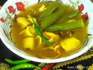 Dari Dapur Ct Sotong Masak Asam Rebus