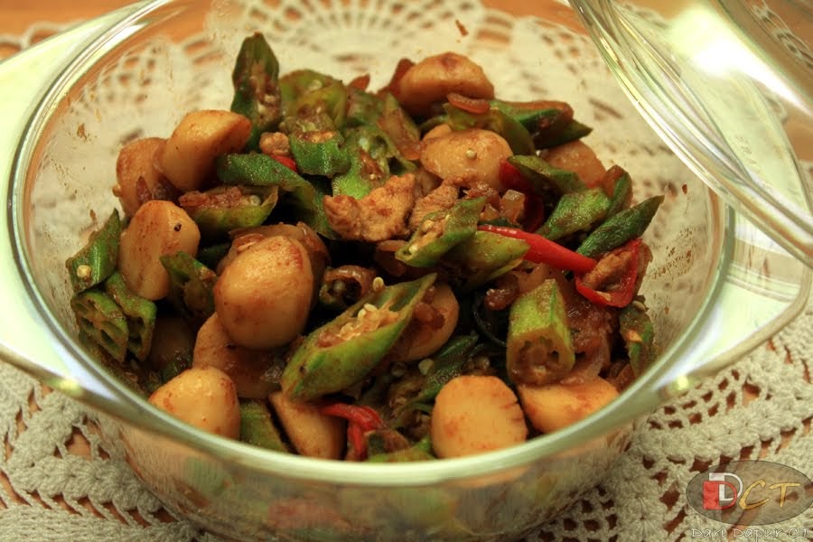 Dari Dapur Ct Bendi Goreng Dengan Udang Kering