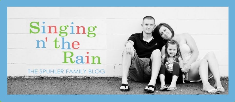 Singing N The Rain - Spuhler Family Blog