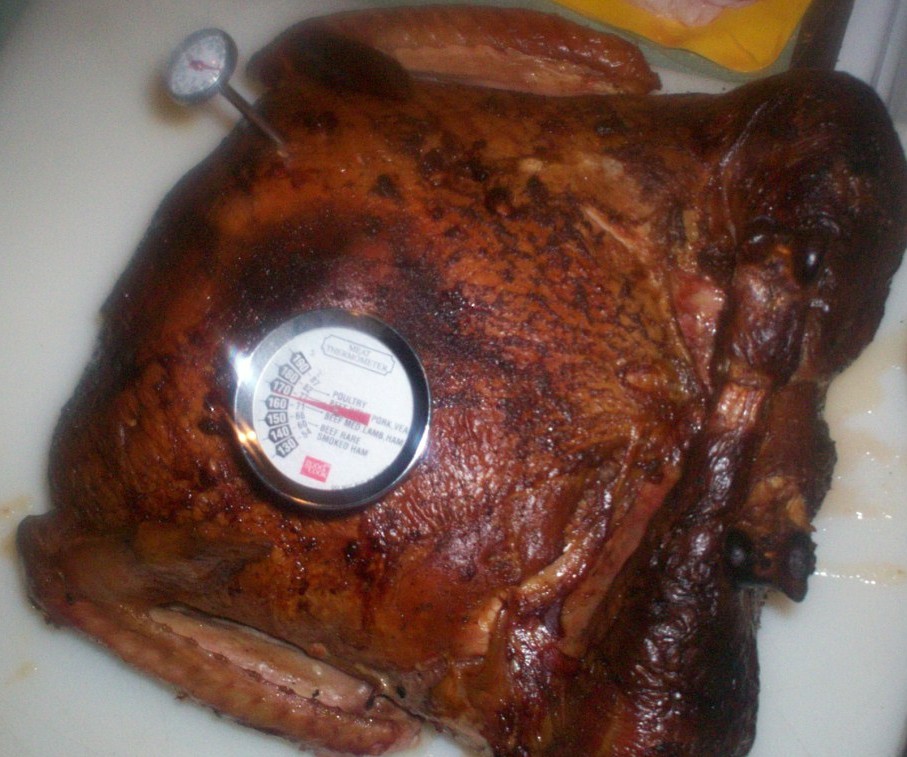 Year on the Grill I SMOKED my TURDUCKEN (TURkey stuffed by a DUCK