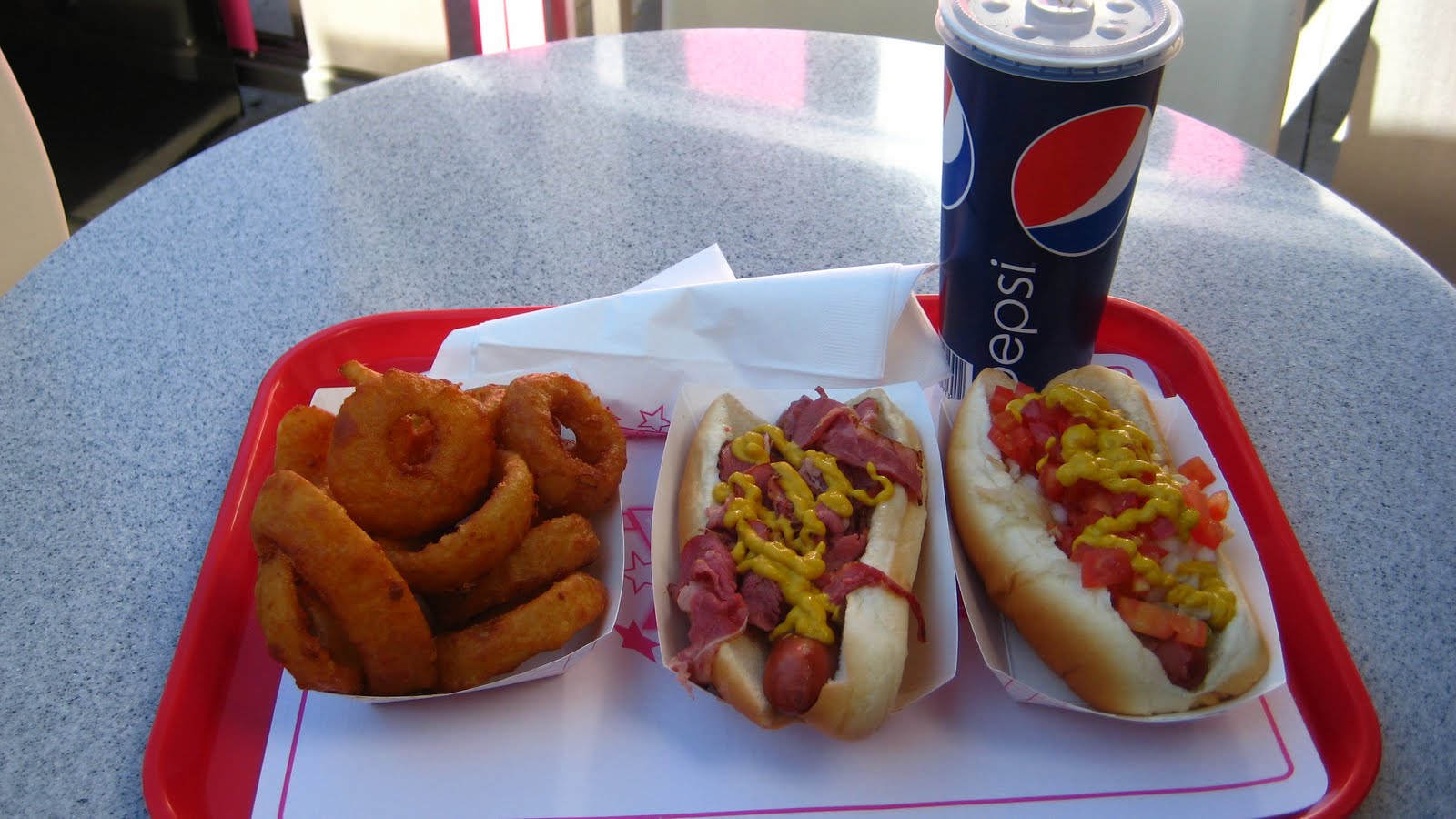 Chewing through life Pink's Hot Dogs... Famed L.A. eatery done Vegas Style
