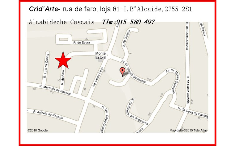Mapa de localização da loja