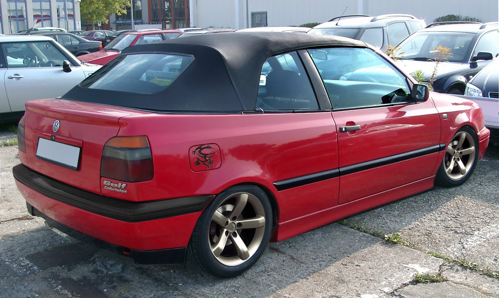Golf 3 cabrio Tuning | Photoshop tuning- Virtual tuning
