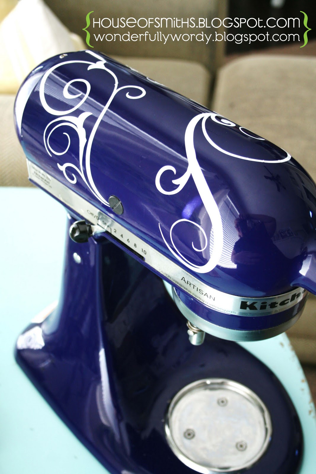 Vinyl Decals for your KitchenAid Mixer