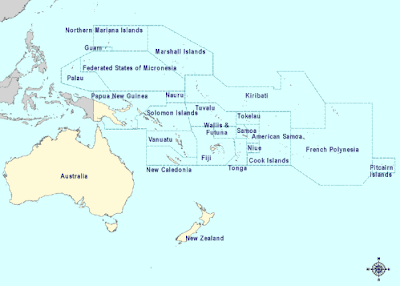 Pacific Map