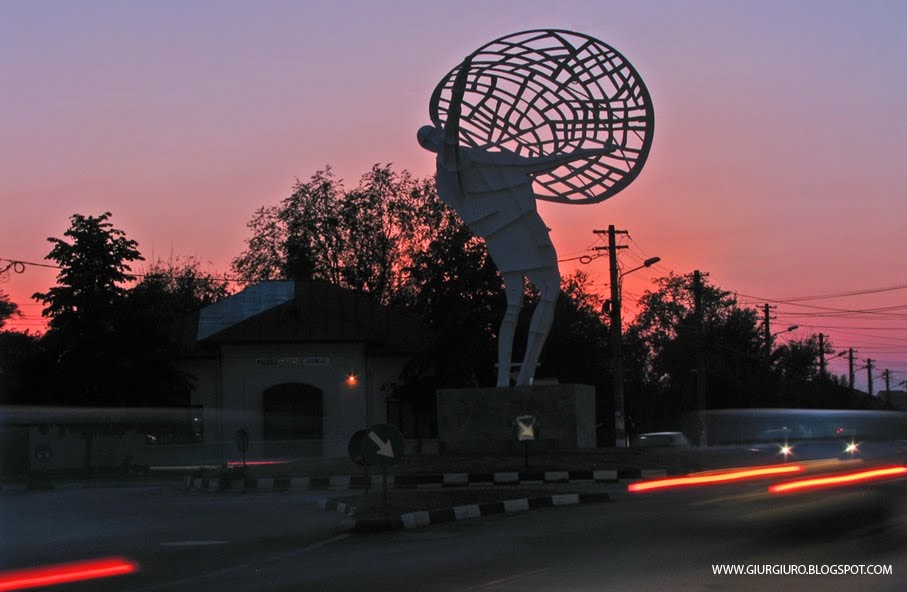 Giurgiu vazut prin ochiul care vrea sa vada Statui noi in Giurgiu