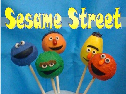 Food Network Challenge Sesame Street Cakes. for 12 Sesame Street Lolly