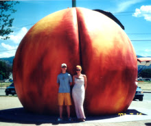 Now thats a giant peach!