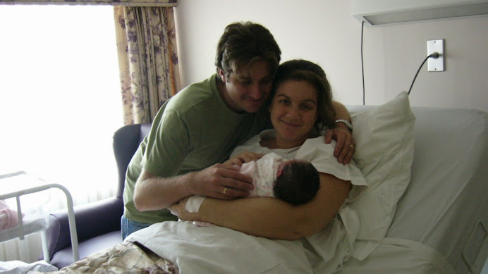 Nicole recién nacida
