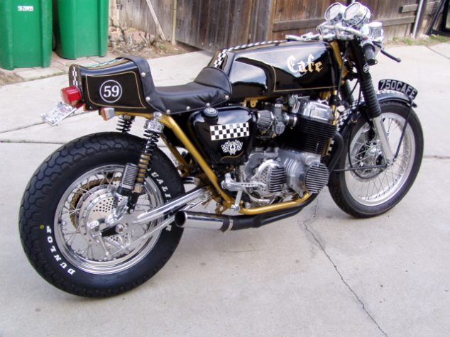 carpy's famous honda cb750 cafe racer on ebay - bikerMetric