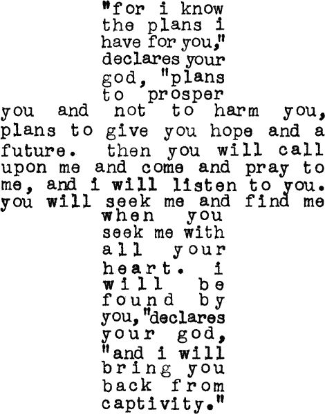 jeremiah 29: 11-14