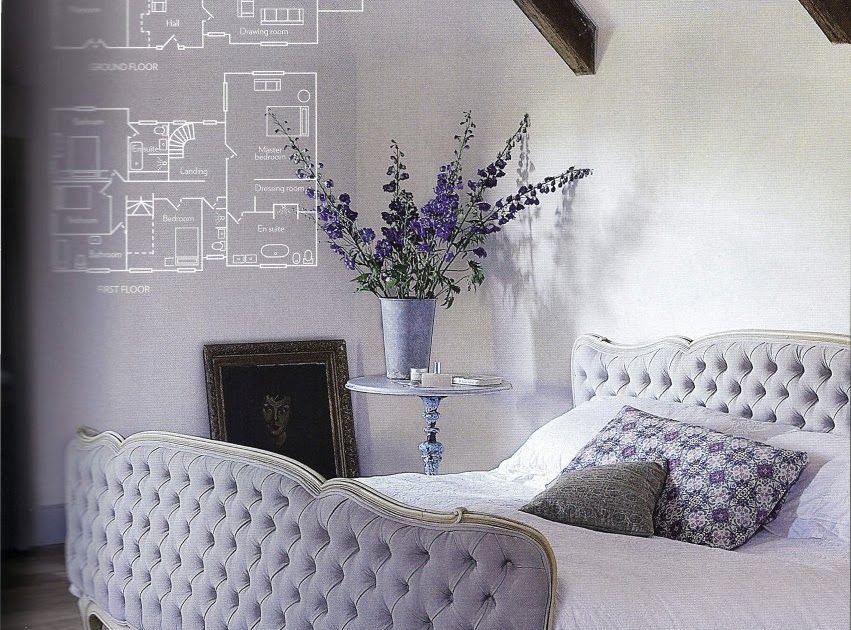 Down and Out Chic: Lilac Bedrooms