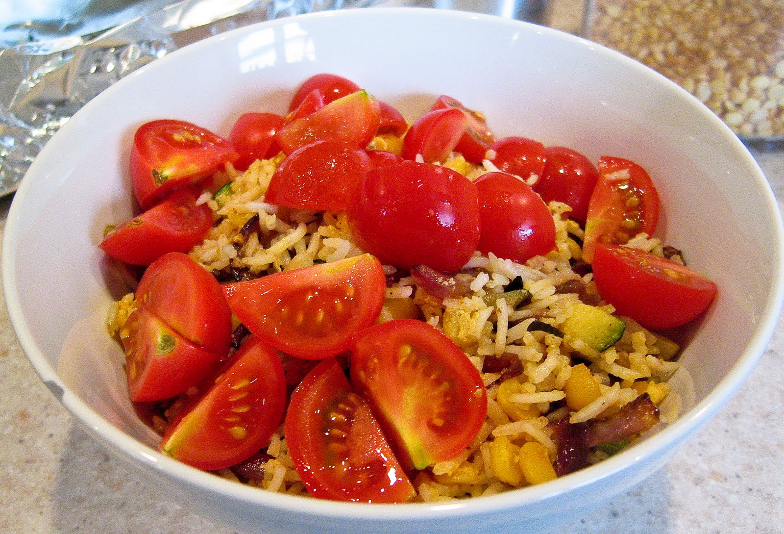 Hyderabadi Qabooli (Hyderabadi Pilaf of Rice & Split Peas) The Spiced