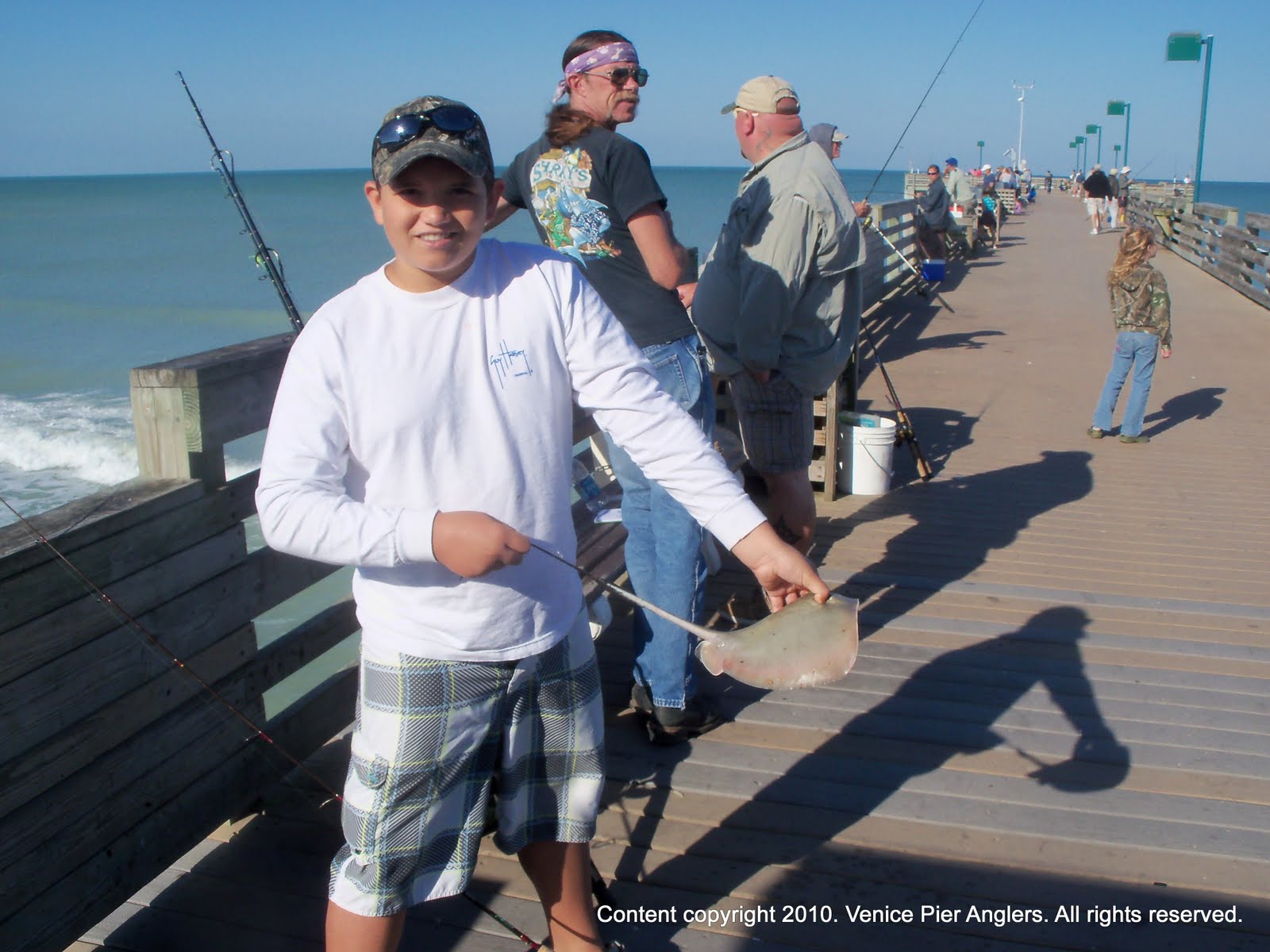 On the Boards in Venice Florida Venice Pier Fishing Tournament, Venice