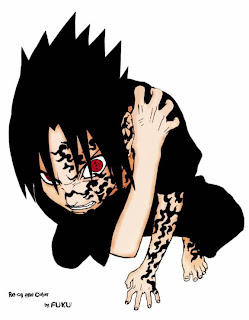 desenhos de anime fáceis, como desenhar metade do rosto sasuke fácil passo  a passo