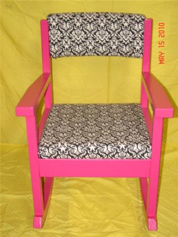 Boutique Style Rocking Chair-After - SOLD!!!