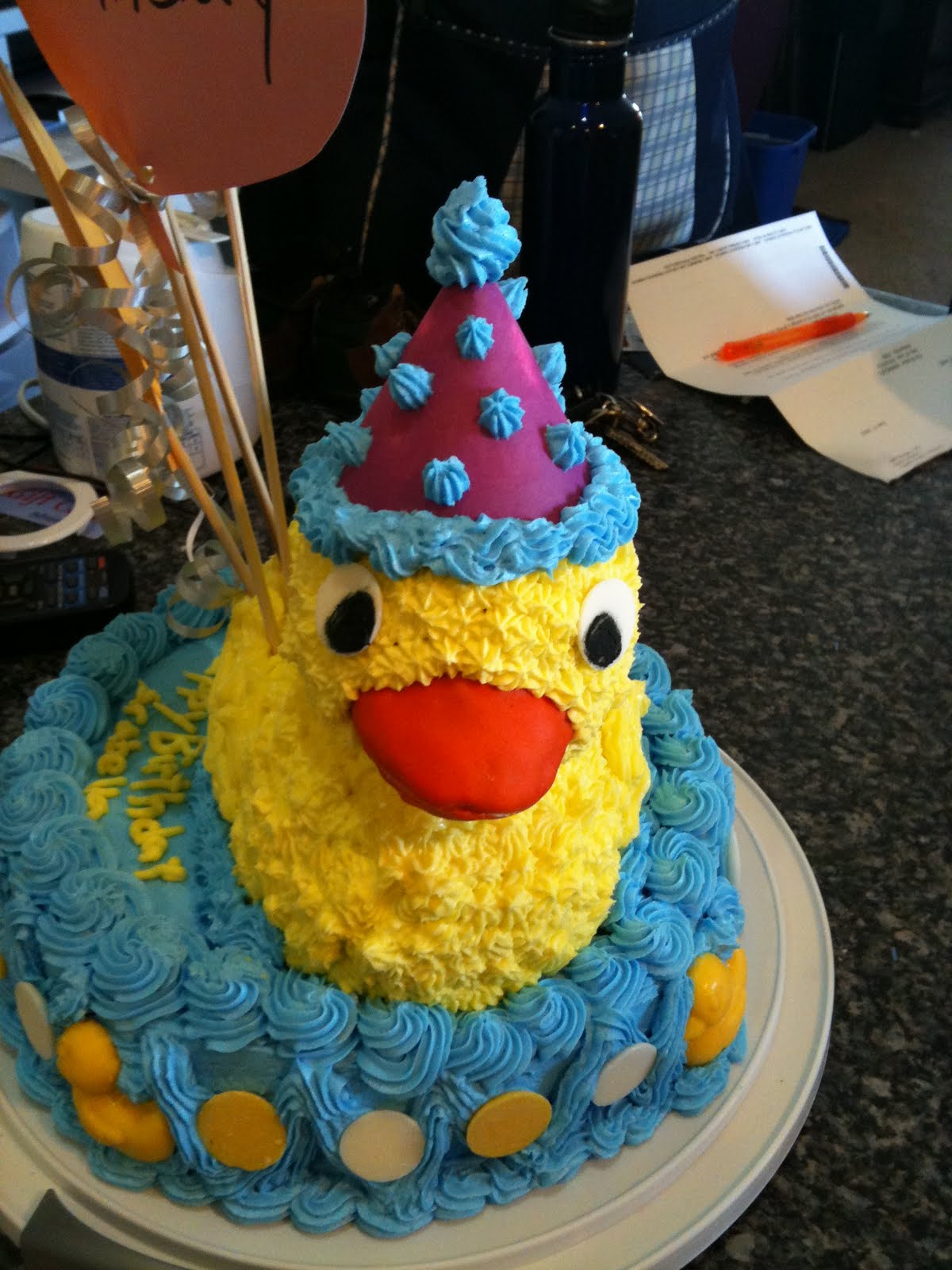 The Taylor Times: Another duck cake