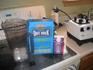 ingredients to make frappaccuinos at home