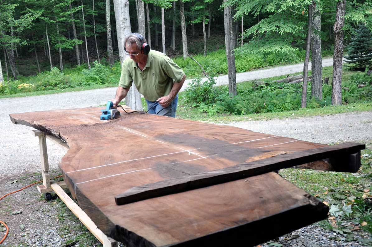 Dorset Custom Furniture A Woodworkers Photo Journal New Claro Slab