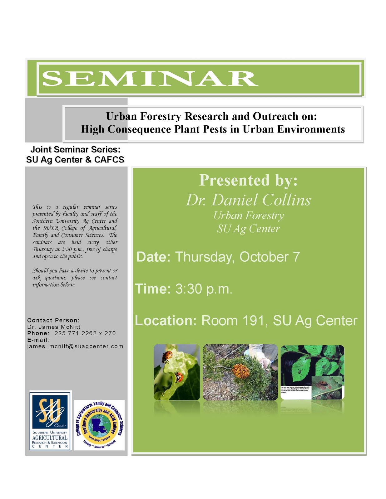 seminar flyer examples