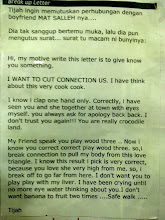 The BreakUp Letter hahaha