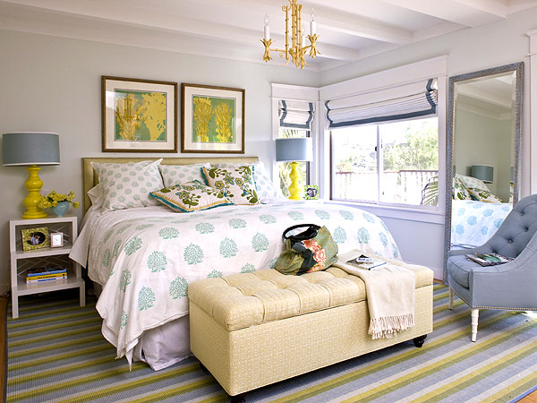 Whimsical World of Laura Bird: Colorful Bedrooms