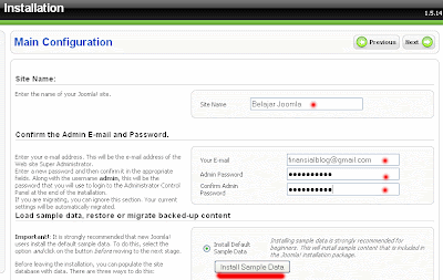 Install Joomla di Localhost (Off line) Install Joomla di Localhost (Off line)