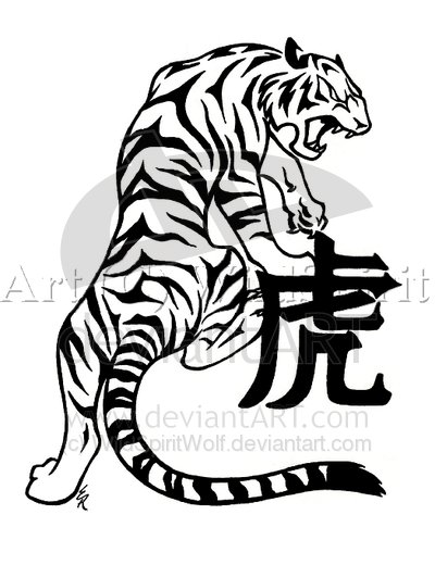 tiger tattoo