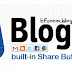 Blogger built-in Share Buttons