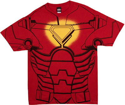 iron man costume t-shirt