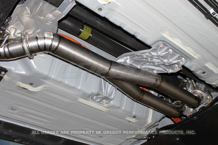 94mm GReddy Racing Ti Exhaust for Nissan R35 GTR