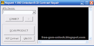 Nayumi 1200 Unlocker/LCD Constrast repair nokia