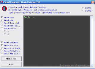 CyberPhreack All Nokia Unlocker v2.0