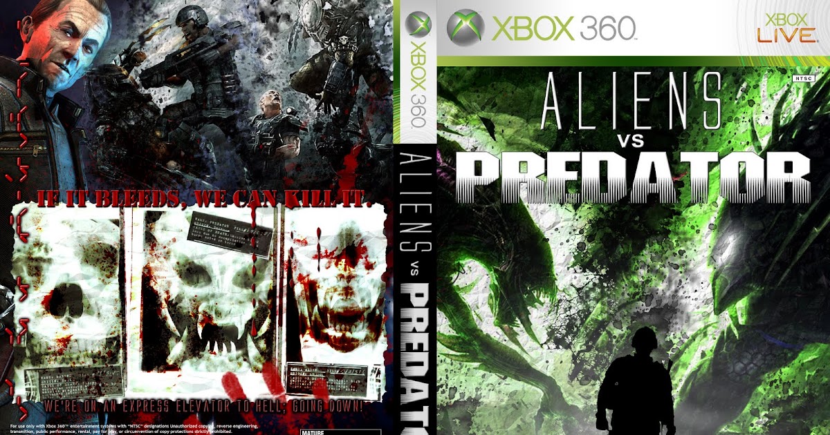 xbox 360 covers Alien vs Predator
